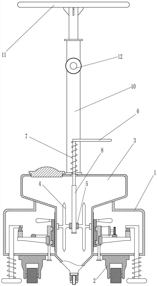 A kind of equipment for repairing seams of floor tiles for decoration