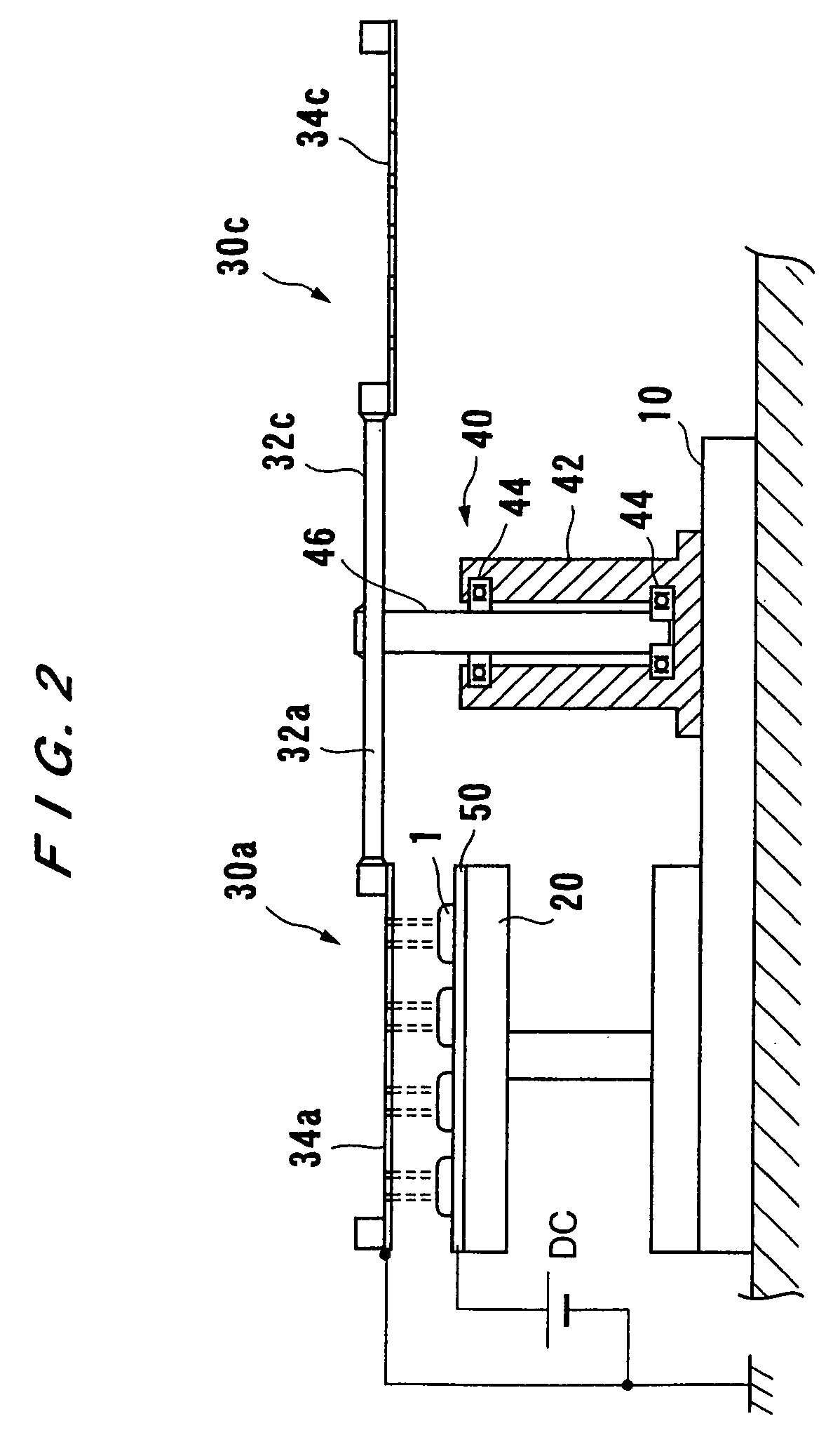 Electrostatic printing device and electrostatic printing method