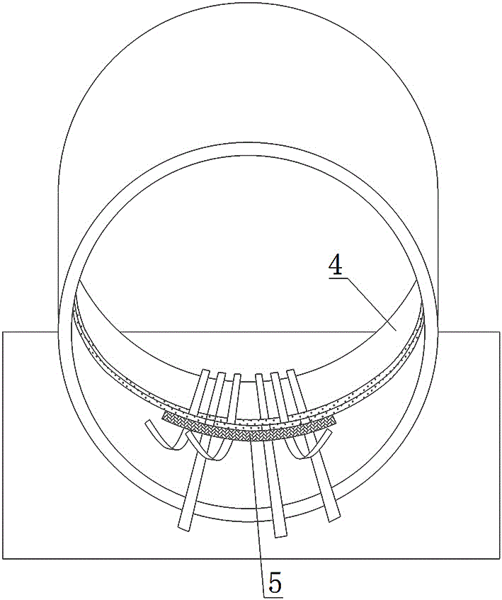 Weaving method of bamboo woven flower basket