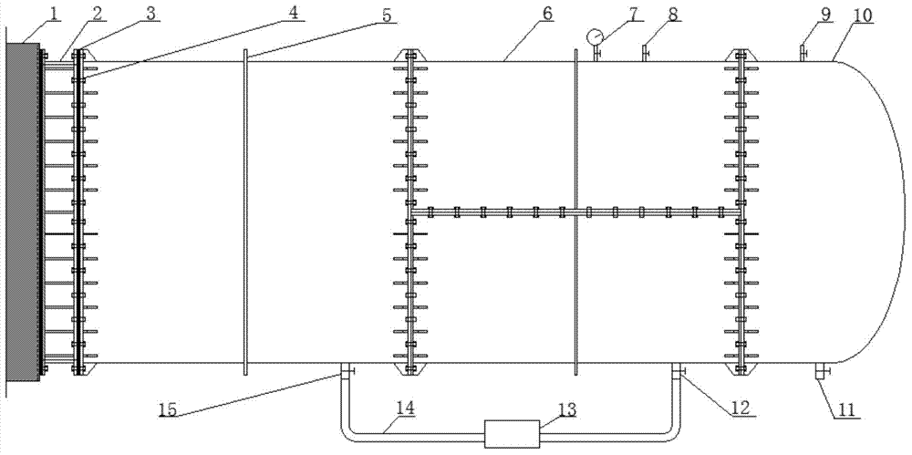 Method and device for receiving pipe jacking machine under condition of high water pressure complicated geological conditions