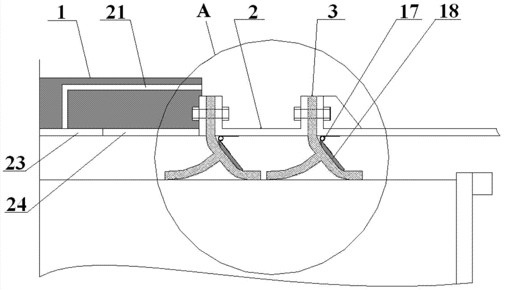 Method and device for receiving pipe jacking machine under condition of high water pressure complicated geological conditions