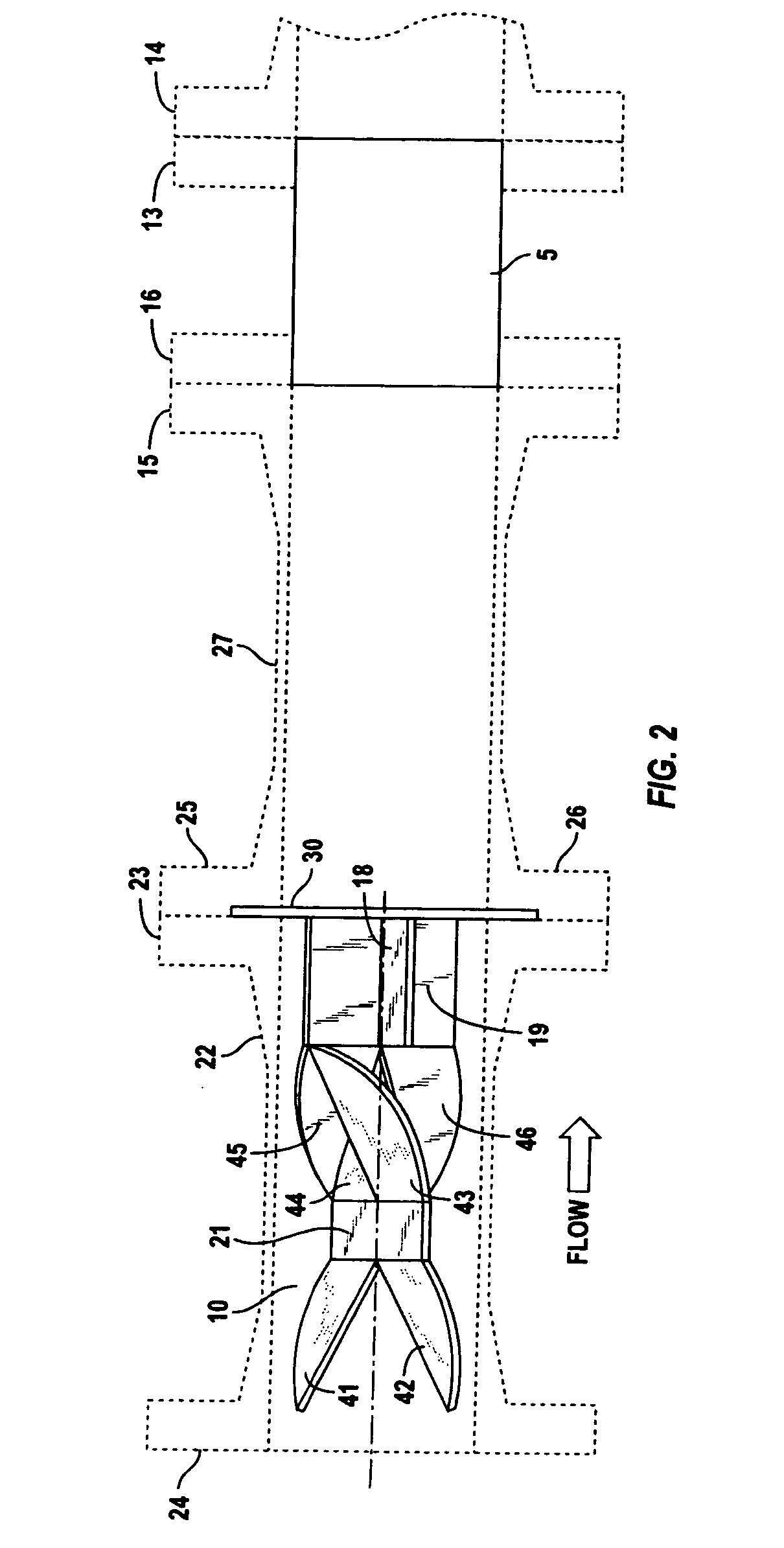 Meter flow conditioner