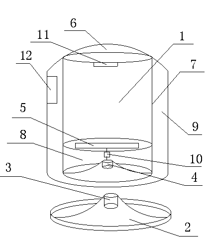 Fully-automatic wireless electric kettle