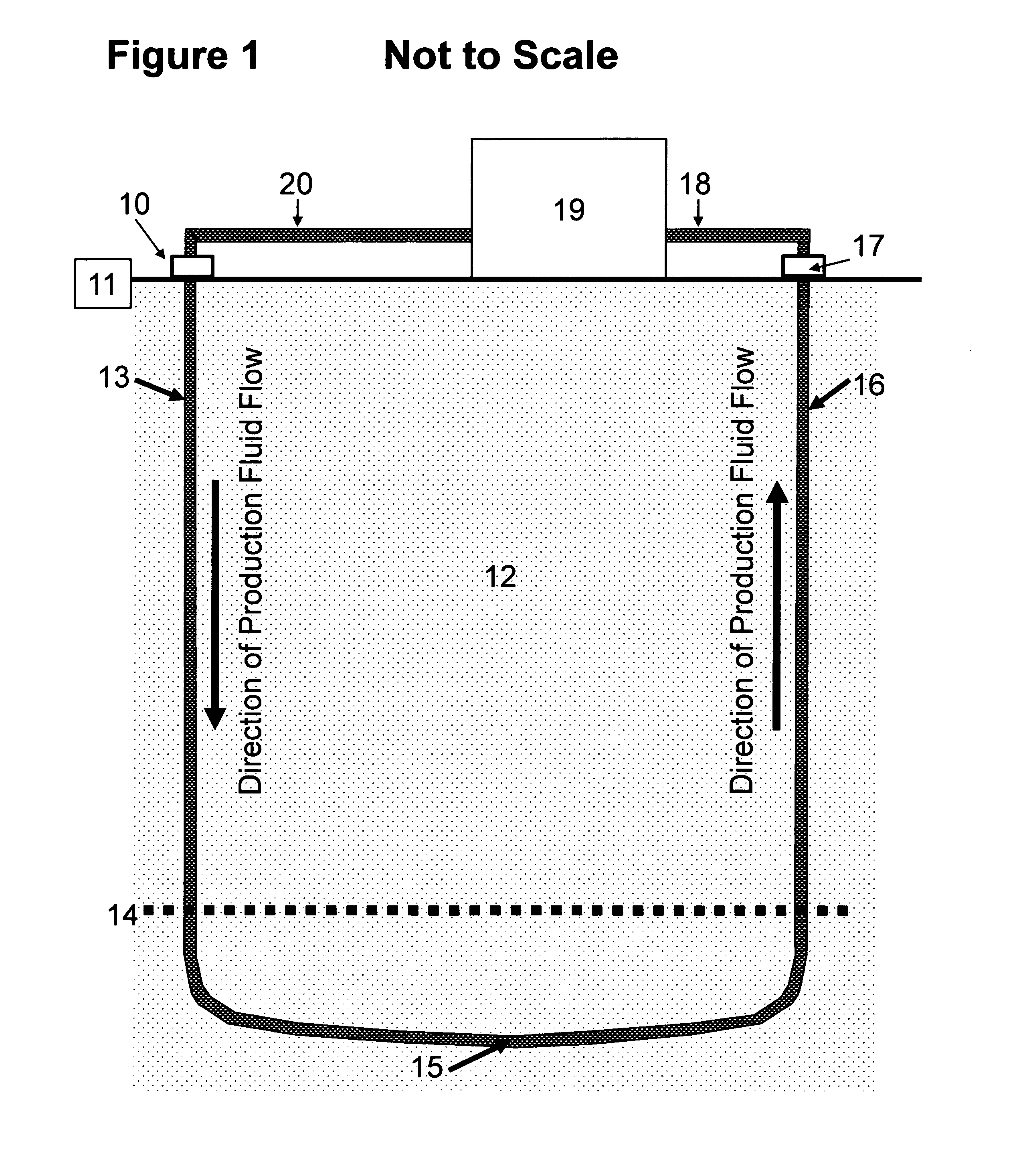 Loop geothermal system