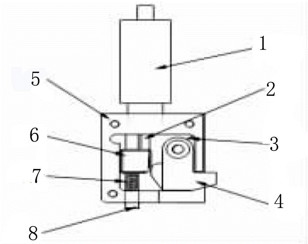 Linear motor anti-fall protection apparatus