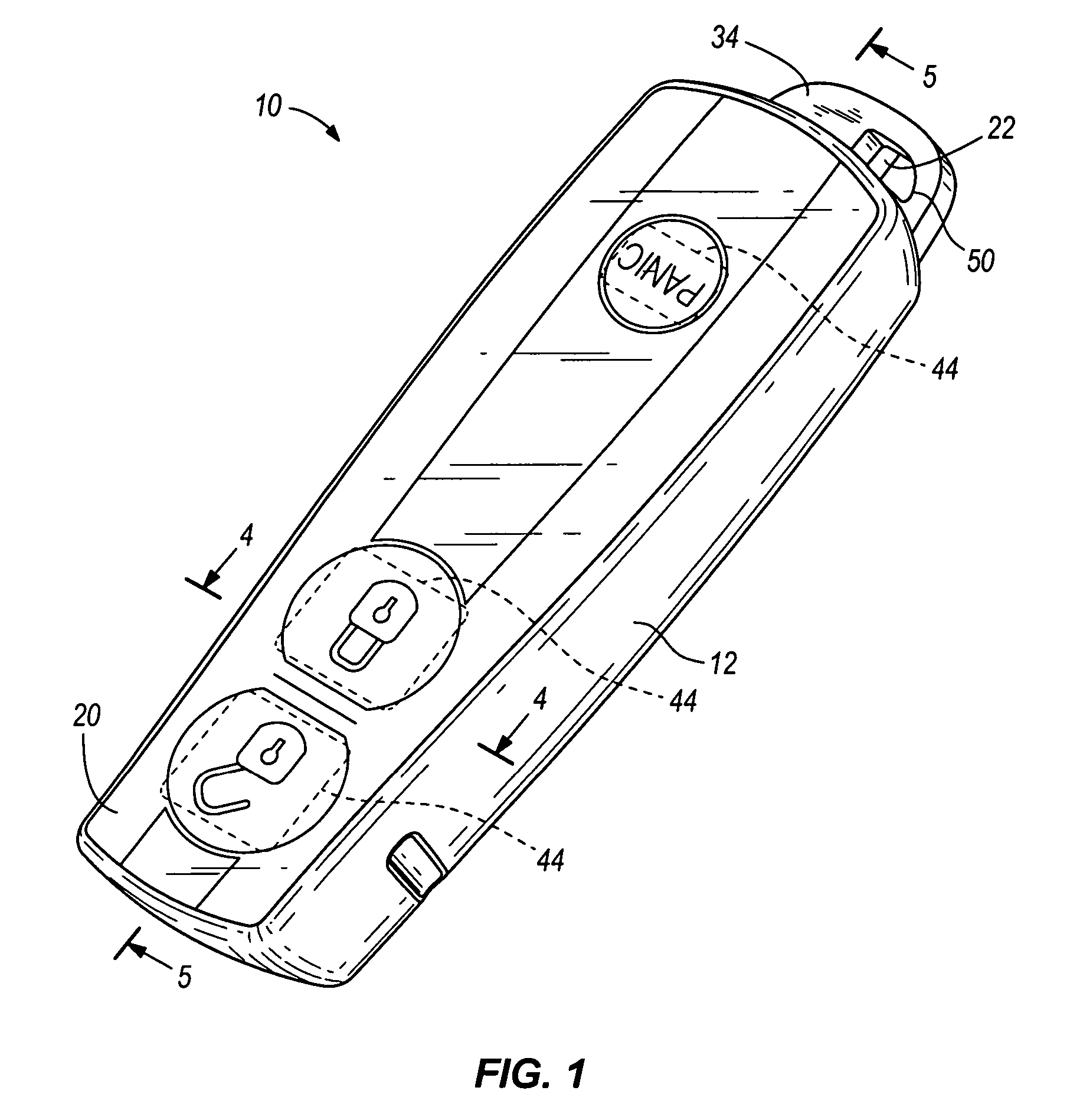 Key fob device and method