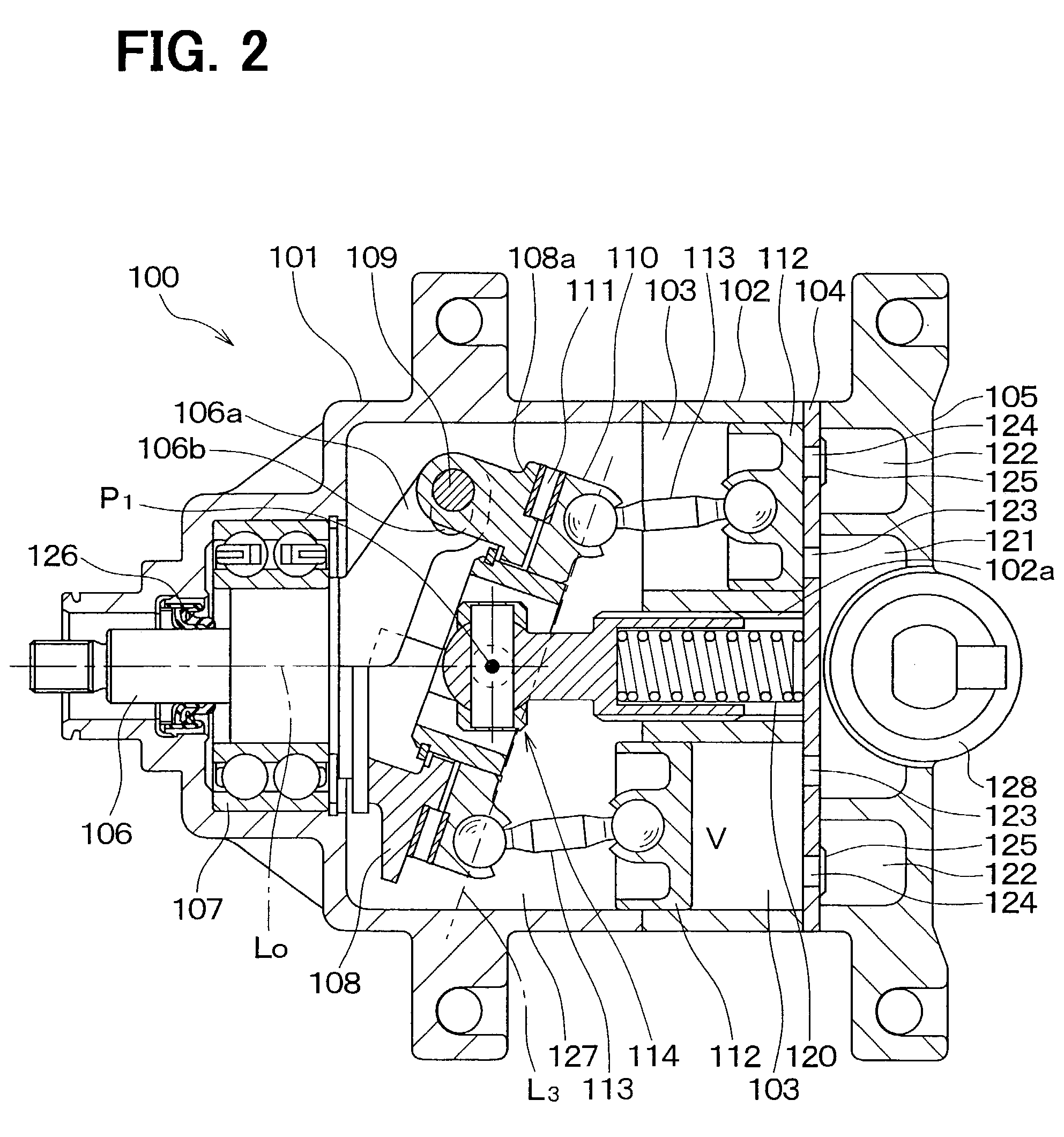 Balanced variable displacement fluid apparatus