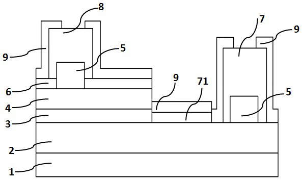 A semiconductor light emitting element