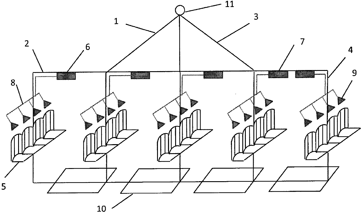 Animal underwater test device