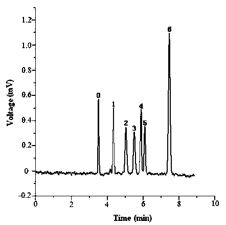 Neutral hydrophilically-interacted hybrid silicagel-based monolithic column