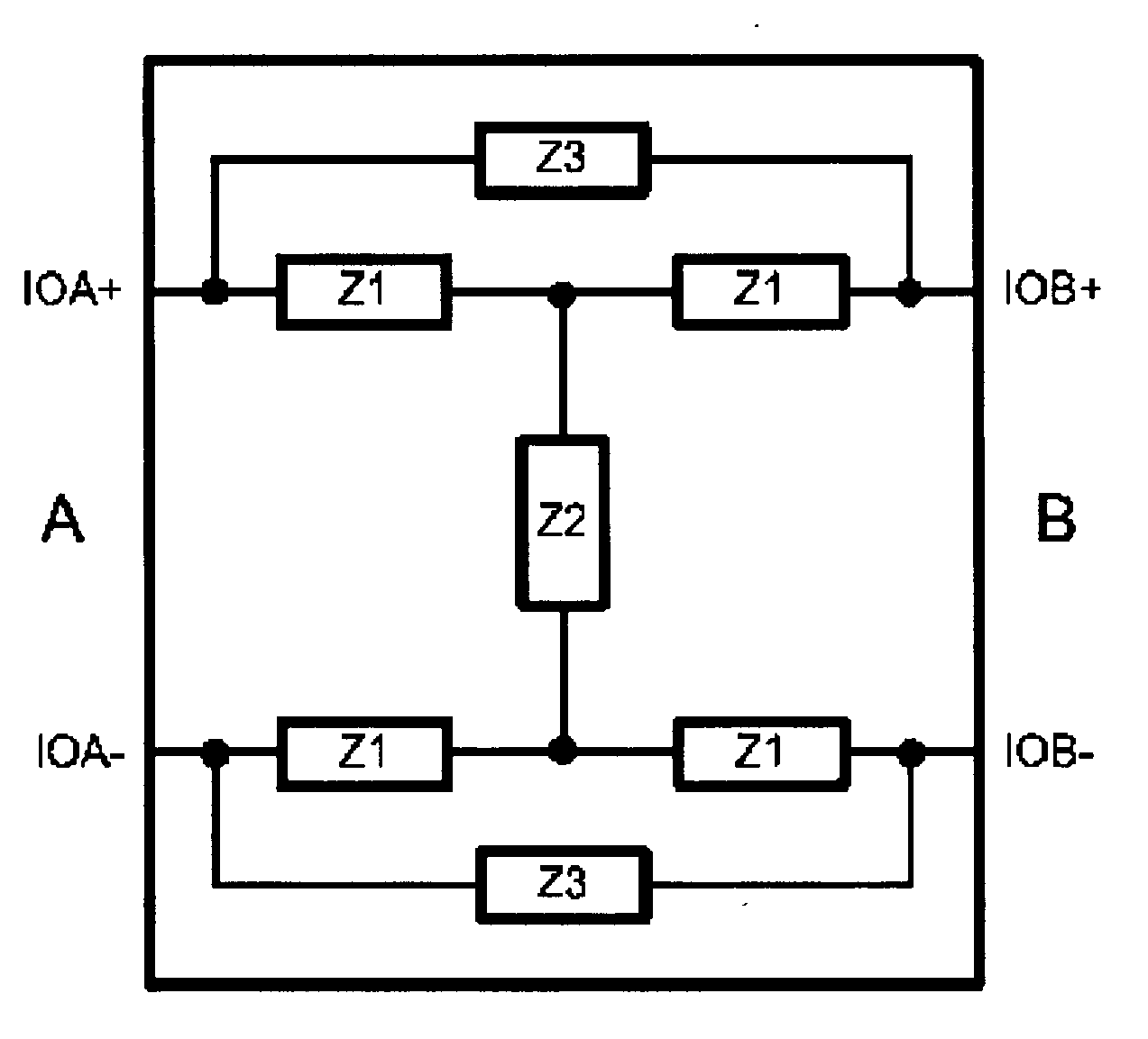 Low-cost balancing signal passive element