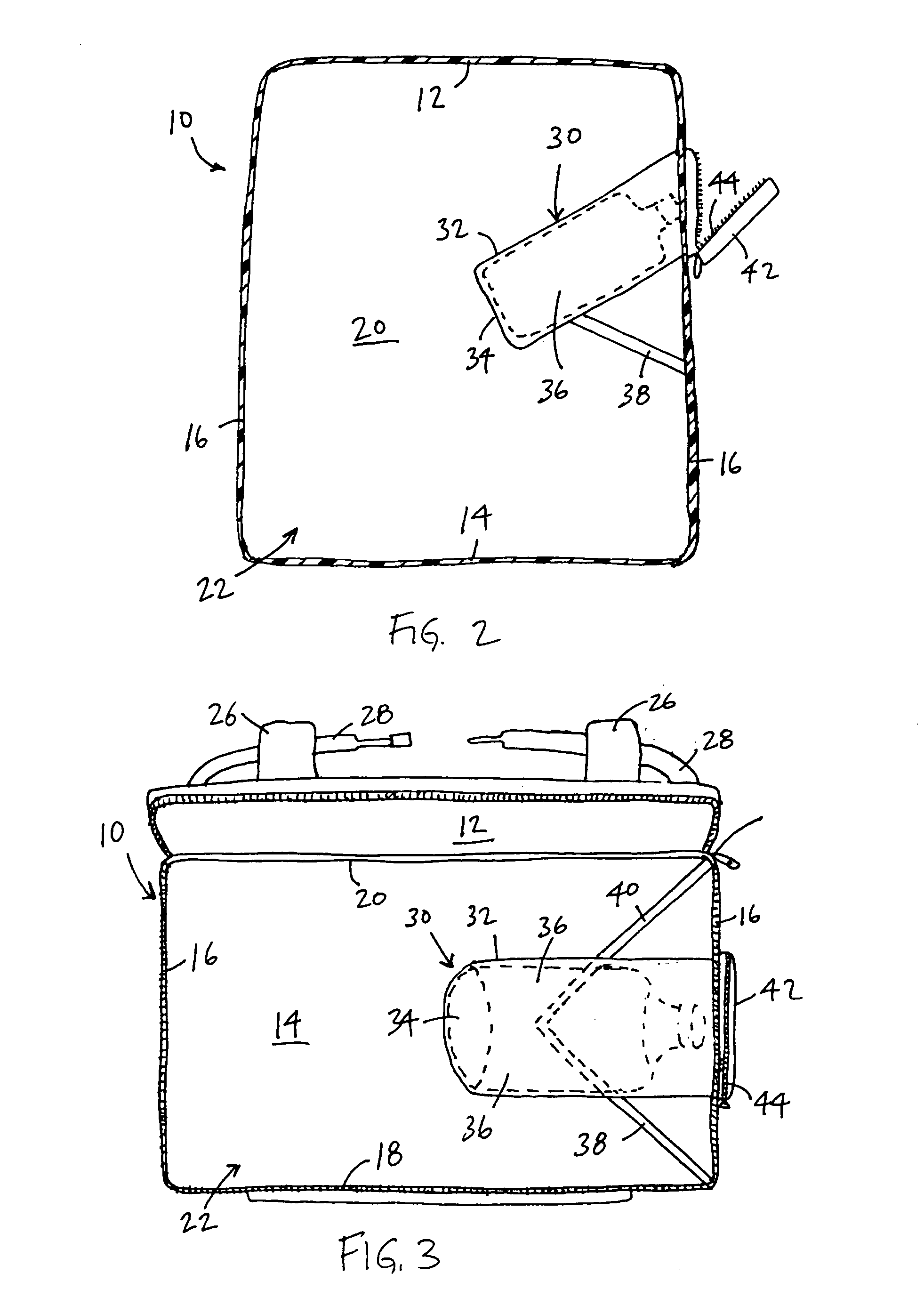 Backpack with insulated beverage pocket