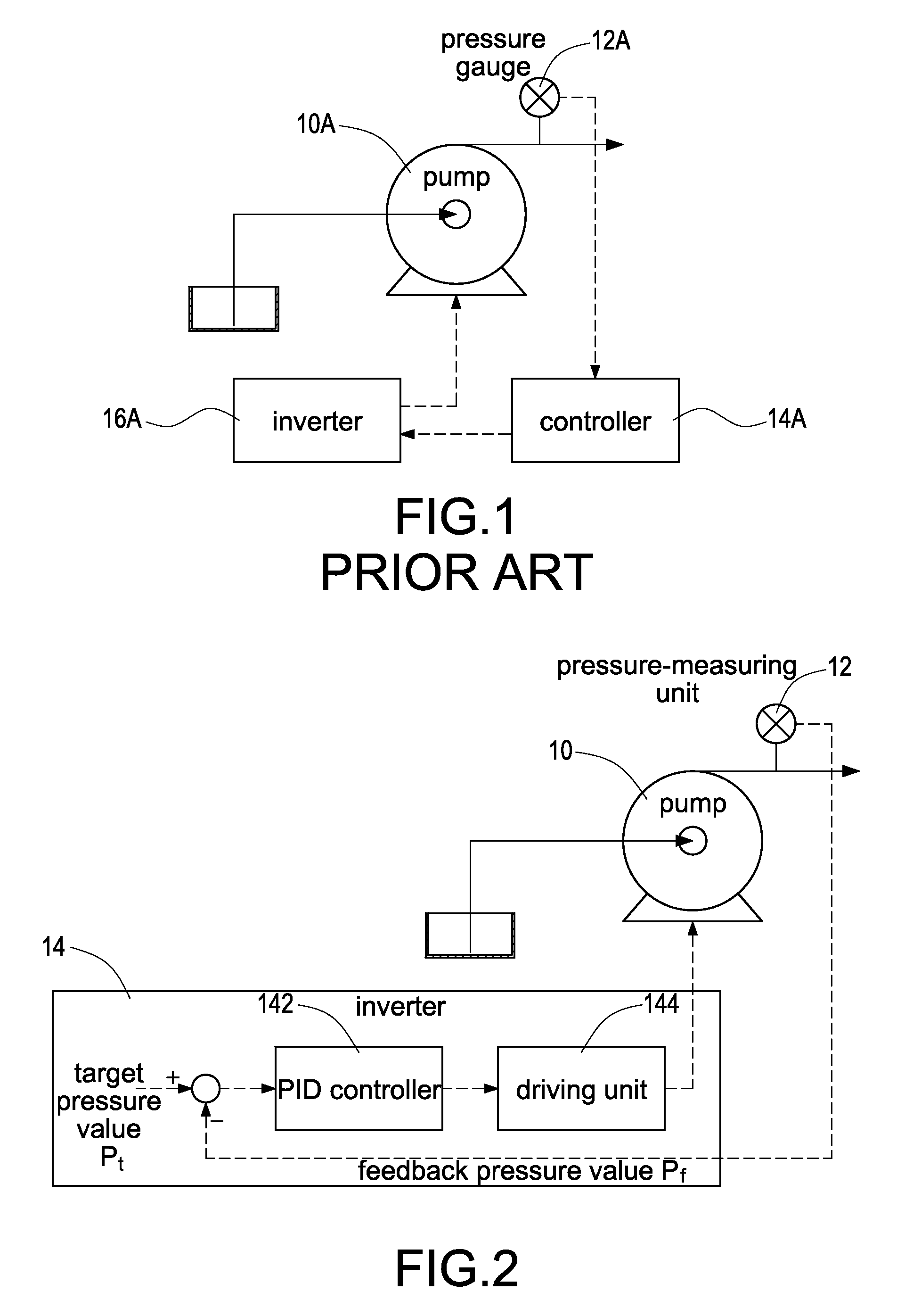 Method for controlling constant-pressure fluid