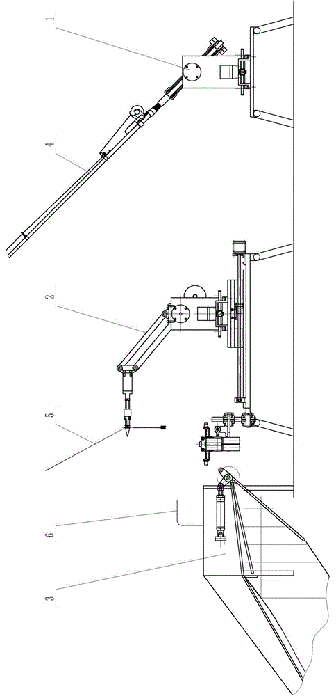 Automatic fishing device based on internet control