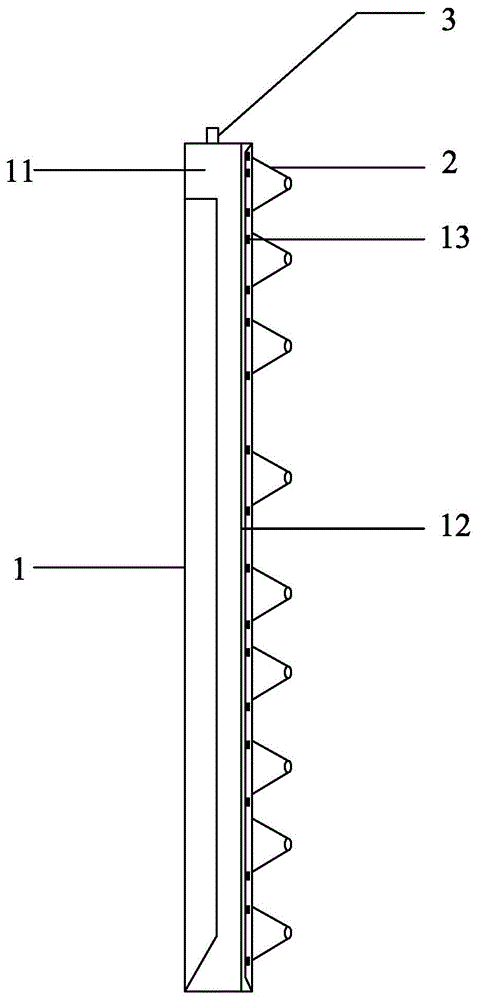 LED (light emitting diode) display screen box body fixing structure