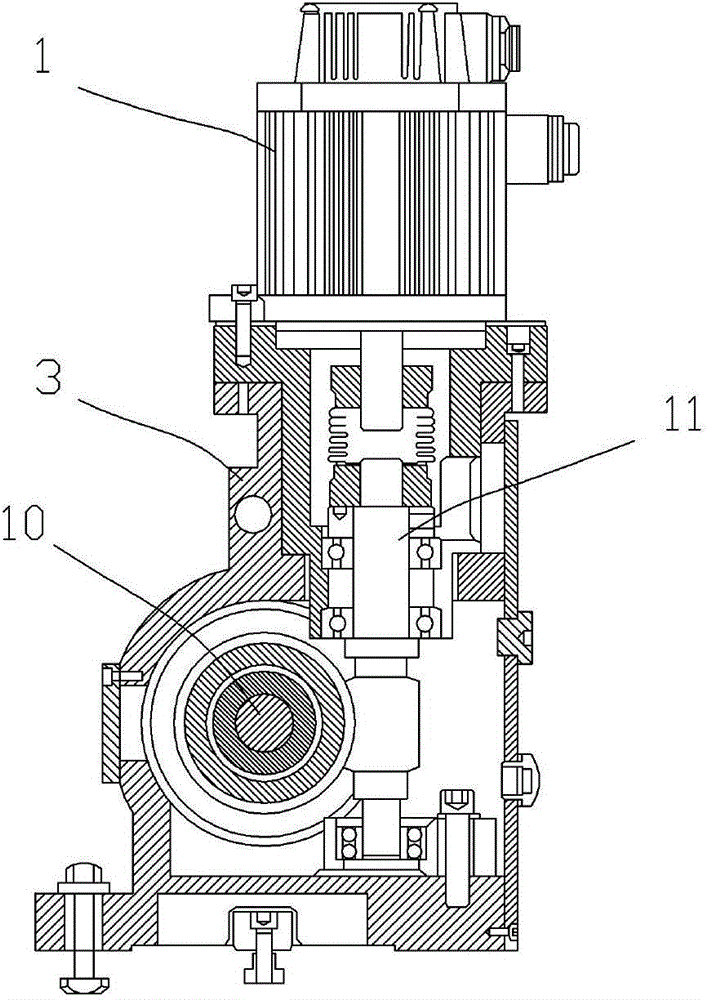 Rotatable workpiece clamping mechanism for automatic cutter grinding machine