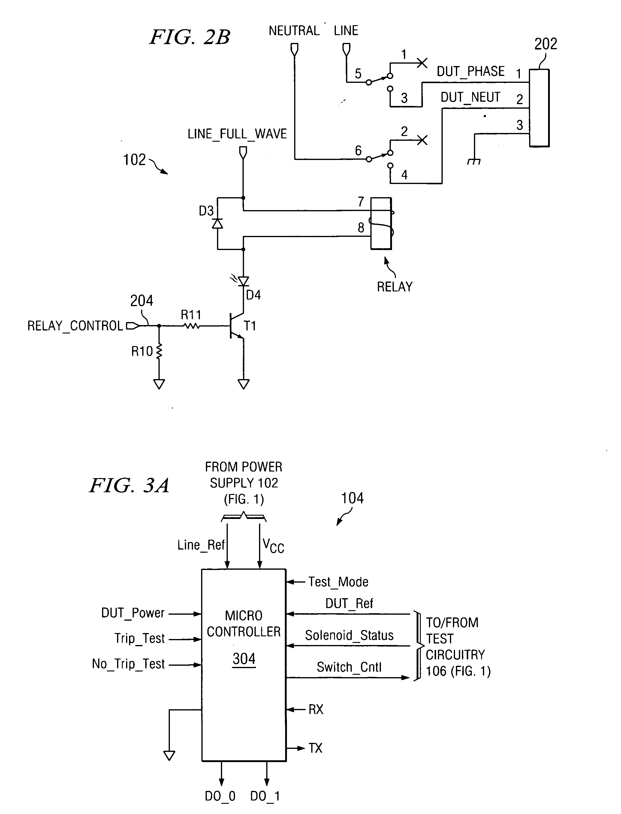 Arc fault circuit interrupter test circuit and test board