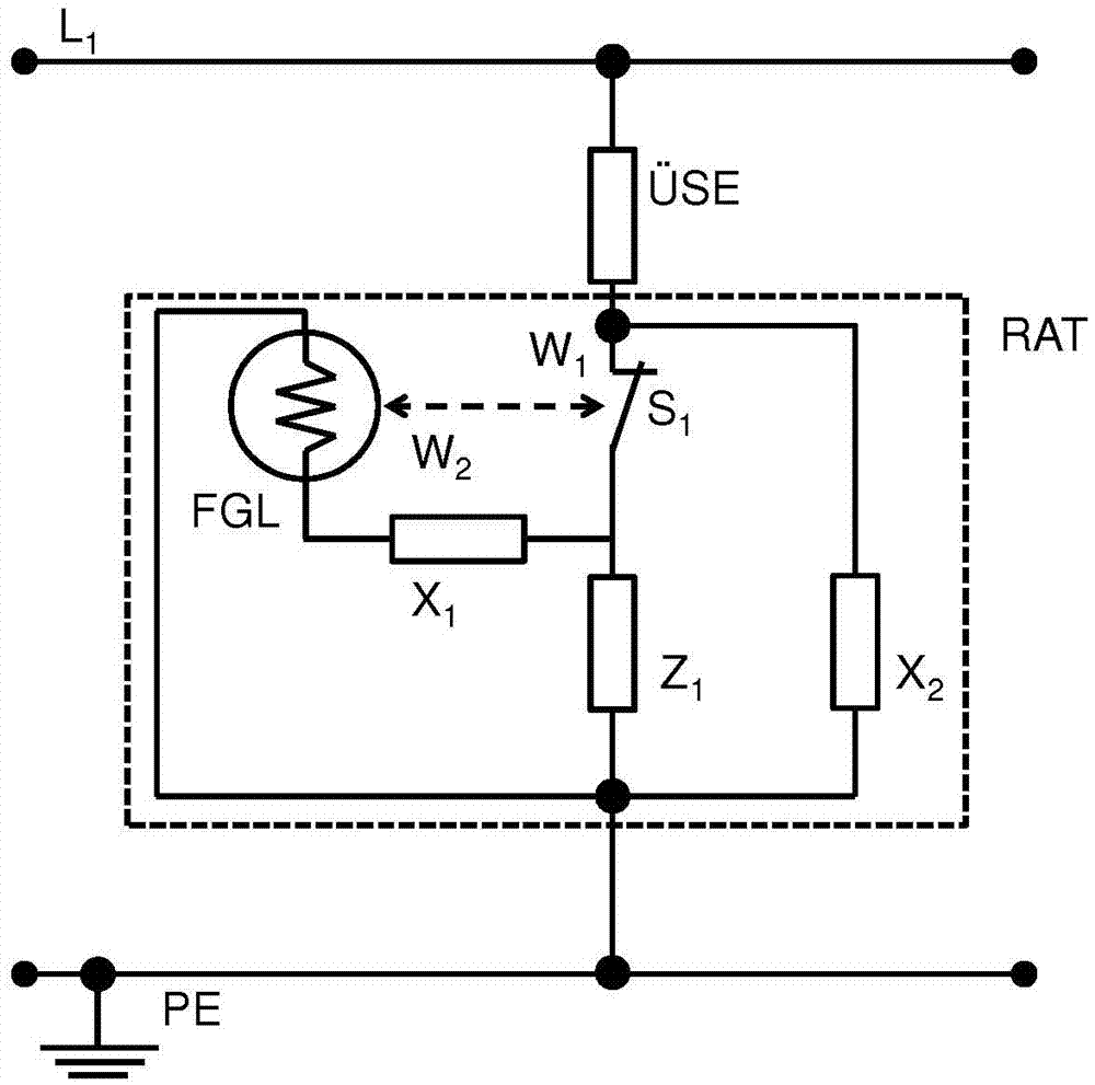 A reversible breaking device