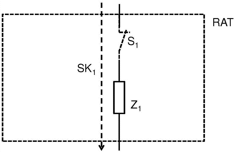 A reversible breaking device