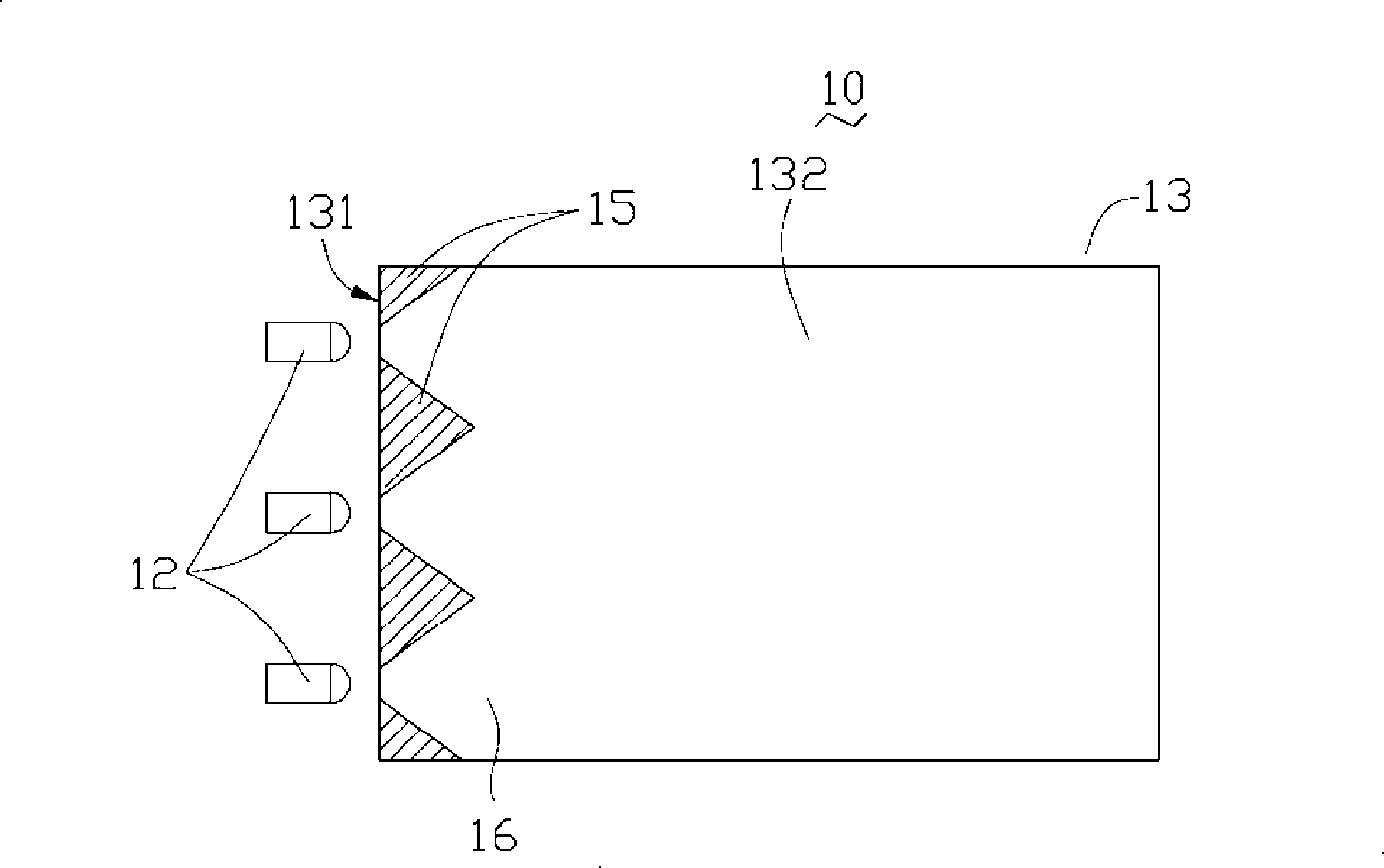 Light conducting plate and backlight module group