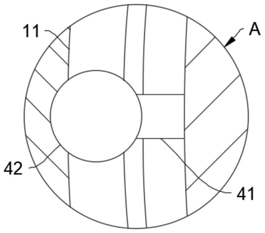 Horizontal continuous annealing device for tempered glass