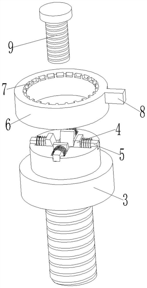 Motor vibration overshoot emergency device