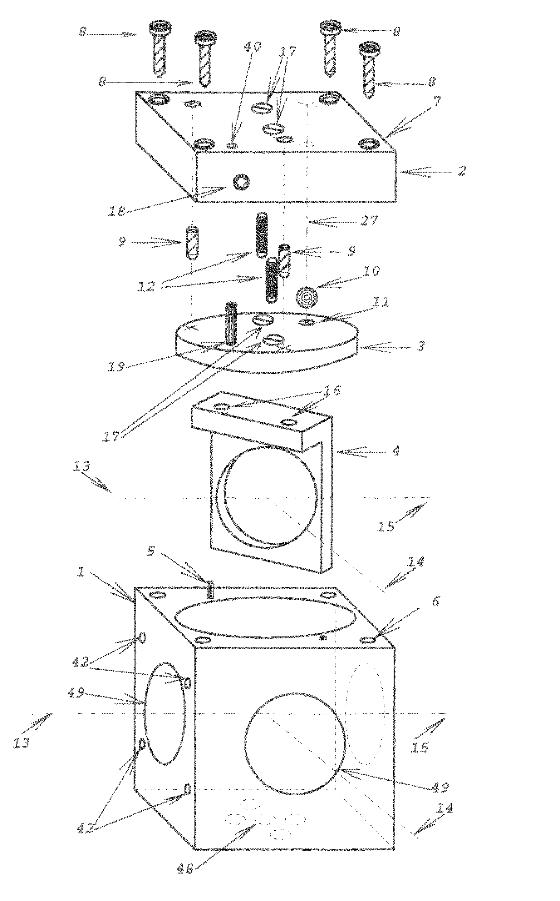 Adjustable optical mount