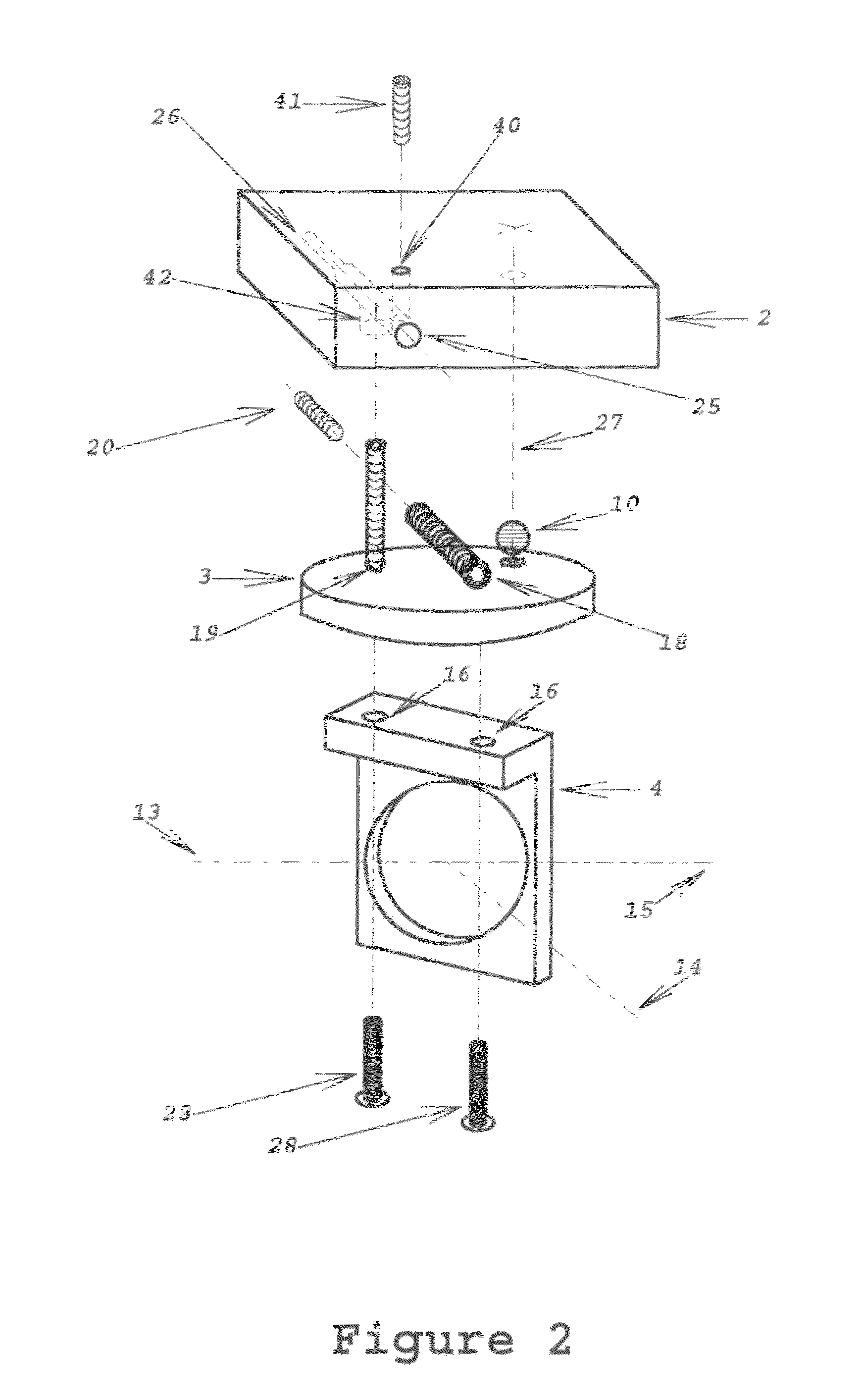 Adjustable optical mount