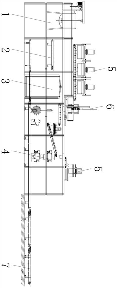 Automatic quartz plate production process