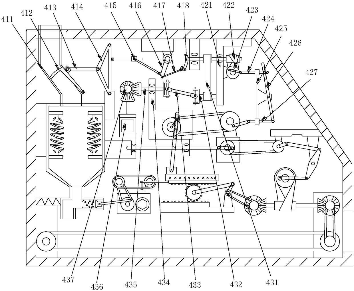 Device for supplying unmelted hot melt adhesive pieces