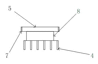 Braille display device based on temperature control