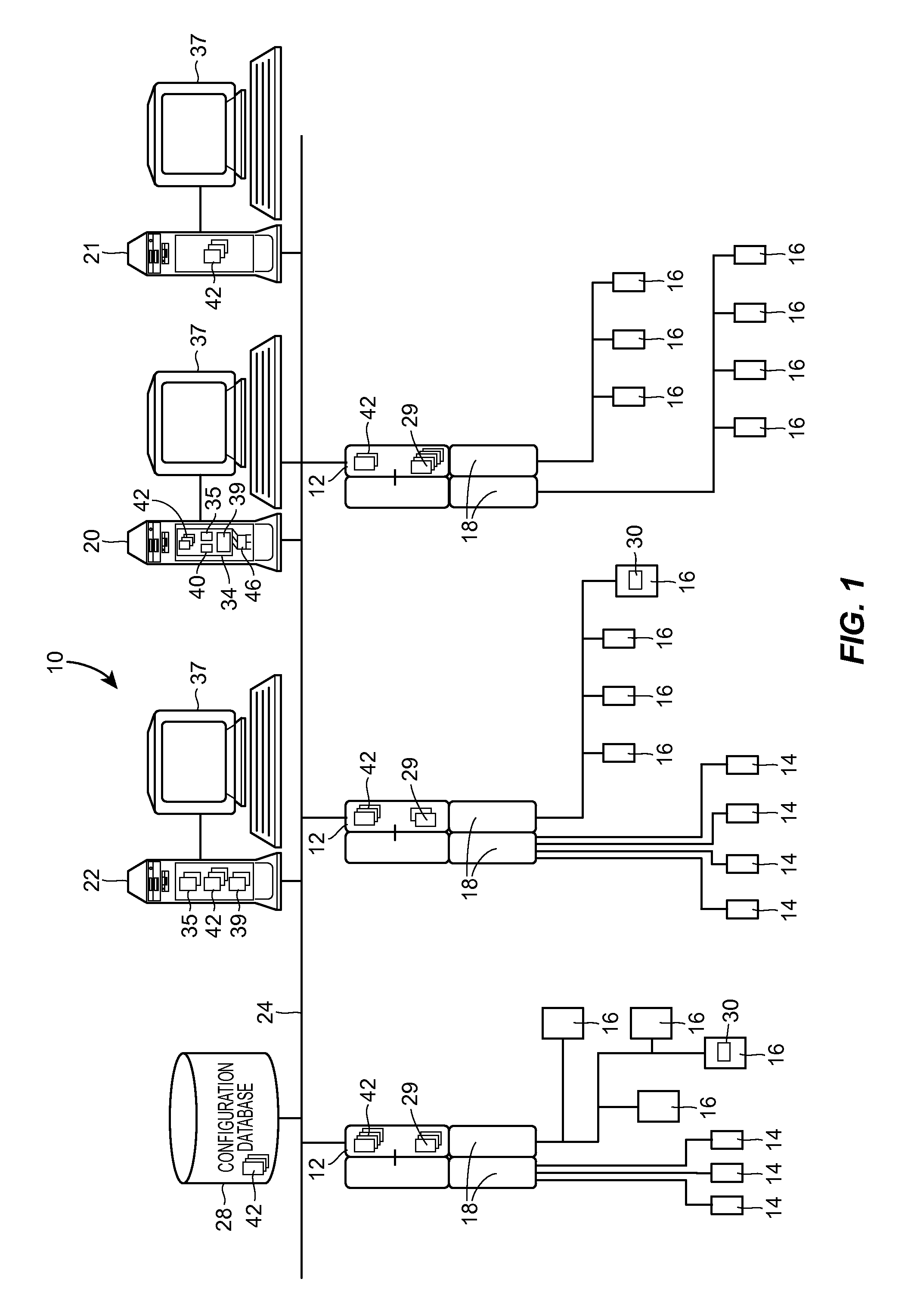 Enhanced sequential method for solving pressure/flow network parameters in a real-time distributed industrial process simulation system