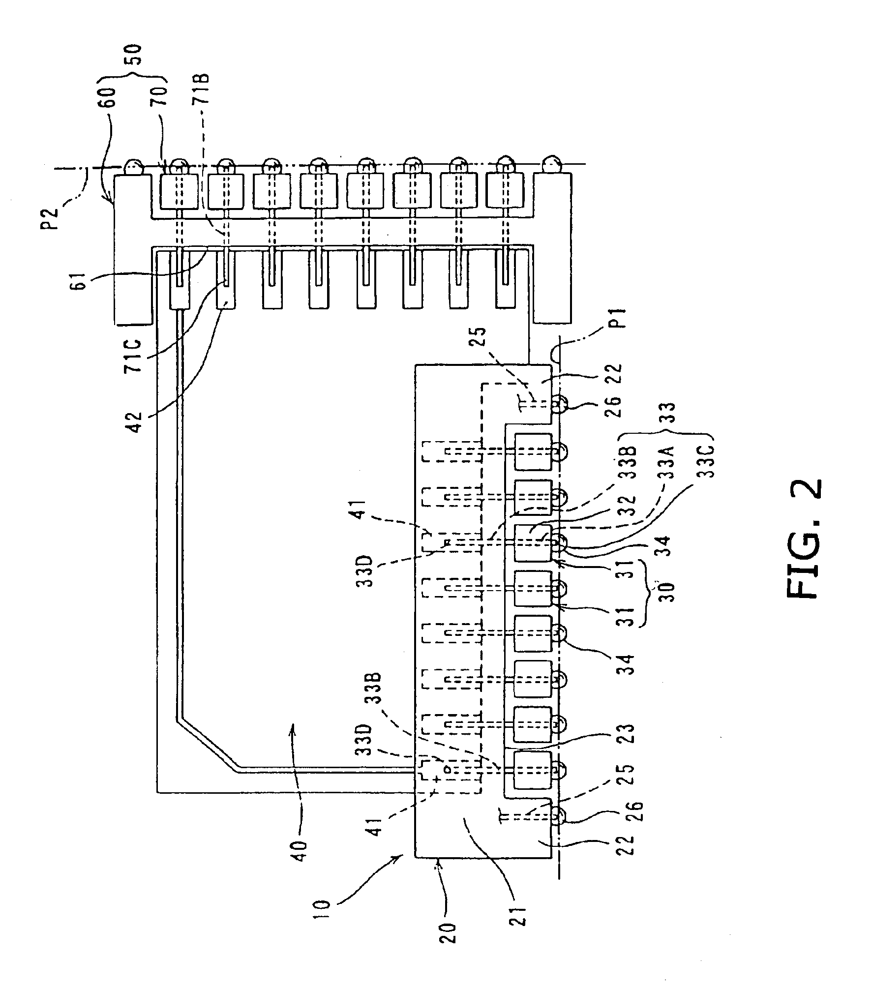 Electrical connector for circuit board and electrical connector assembly having the same and transmission board