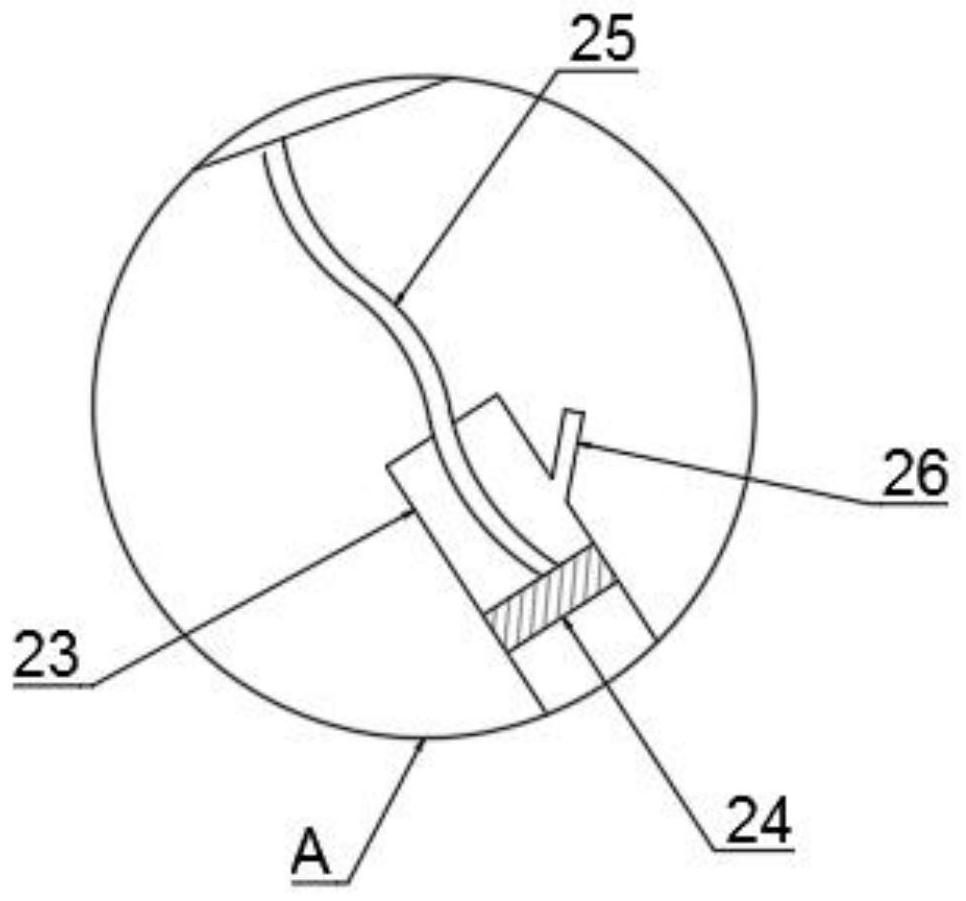 Chest and abdomen pressing device for emergency treatment of department of cardiology