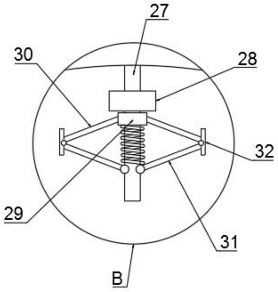 Chest and abdomen pressing device for emergency treatment of department of cardiology