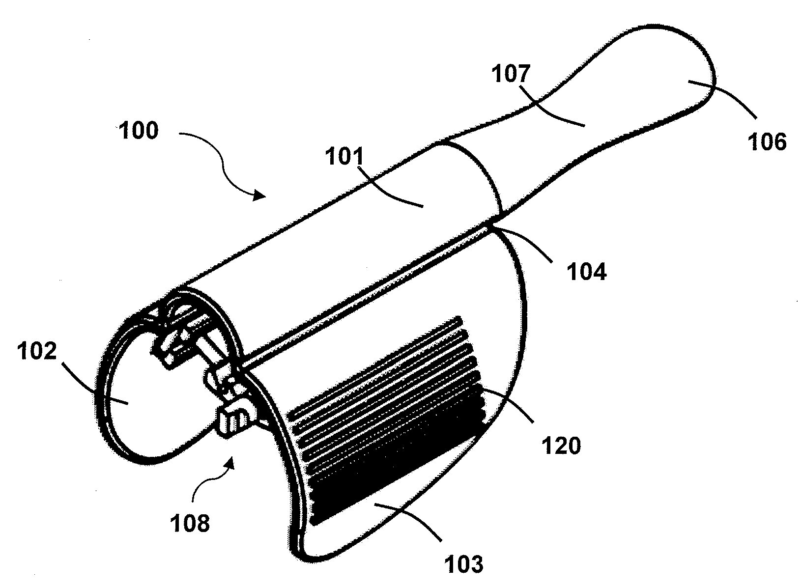 Minimally obstructive retractor