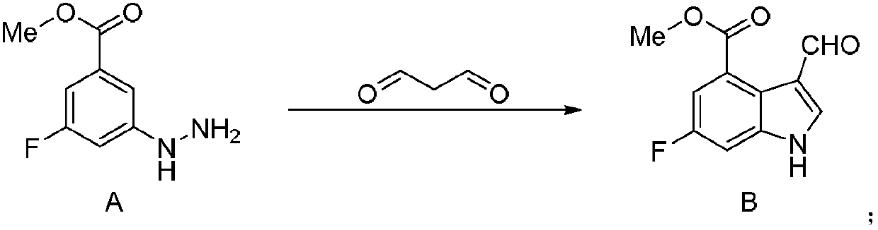 A kind of preparation method of rucaparib key intermediate