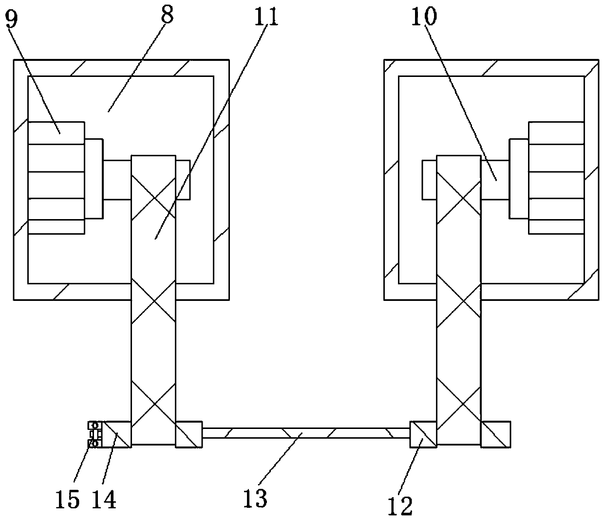 Mobile storage box special for computer technology development hardware