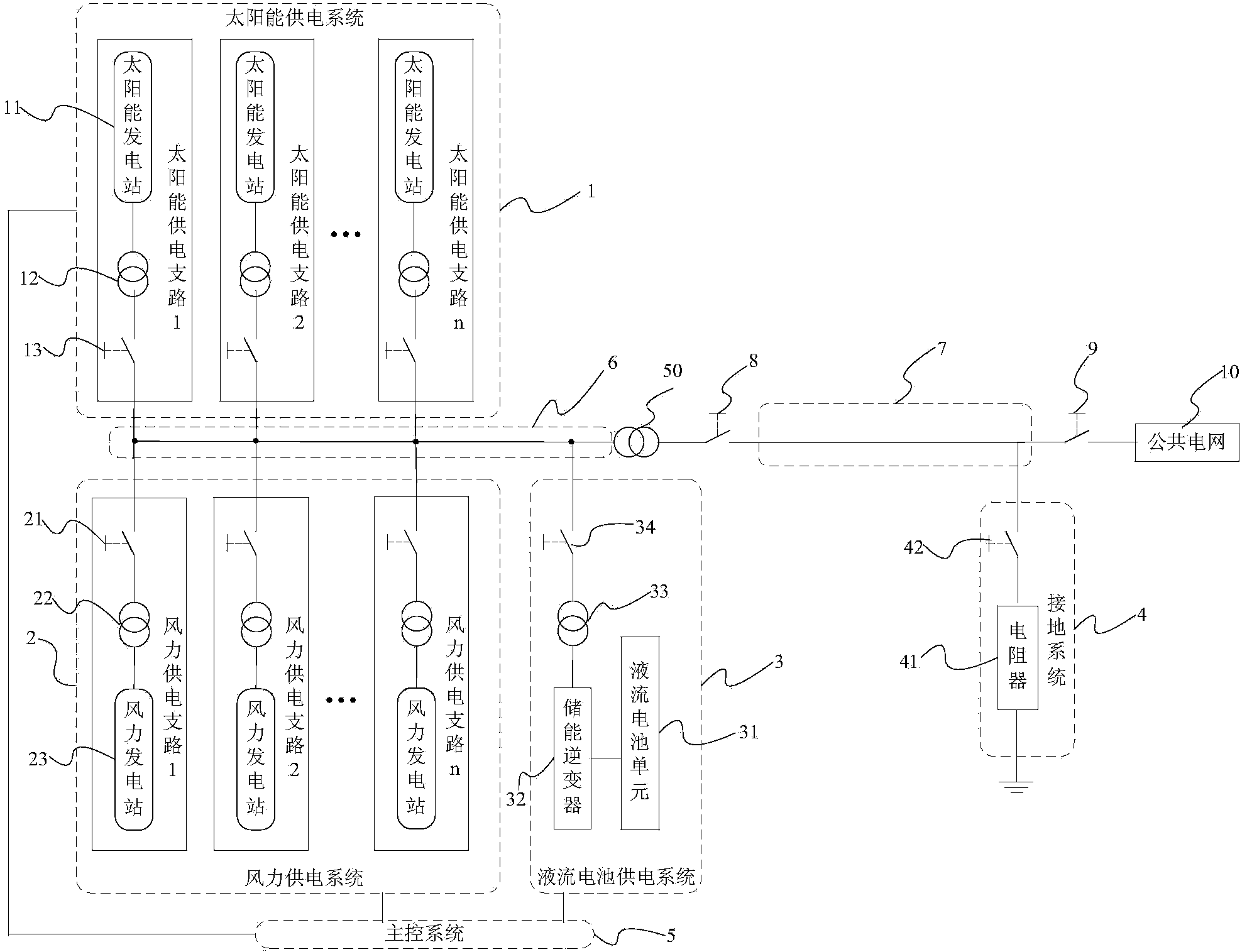 Alternating-current deicing method based on flow cell