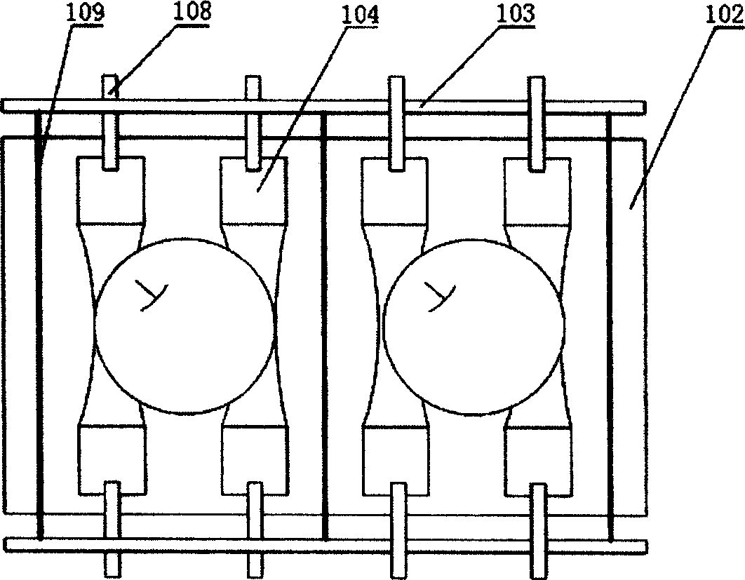 Fruit size compensation method and apparatus for light characteristic on-line detection of fruit internal quality