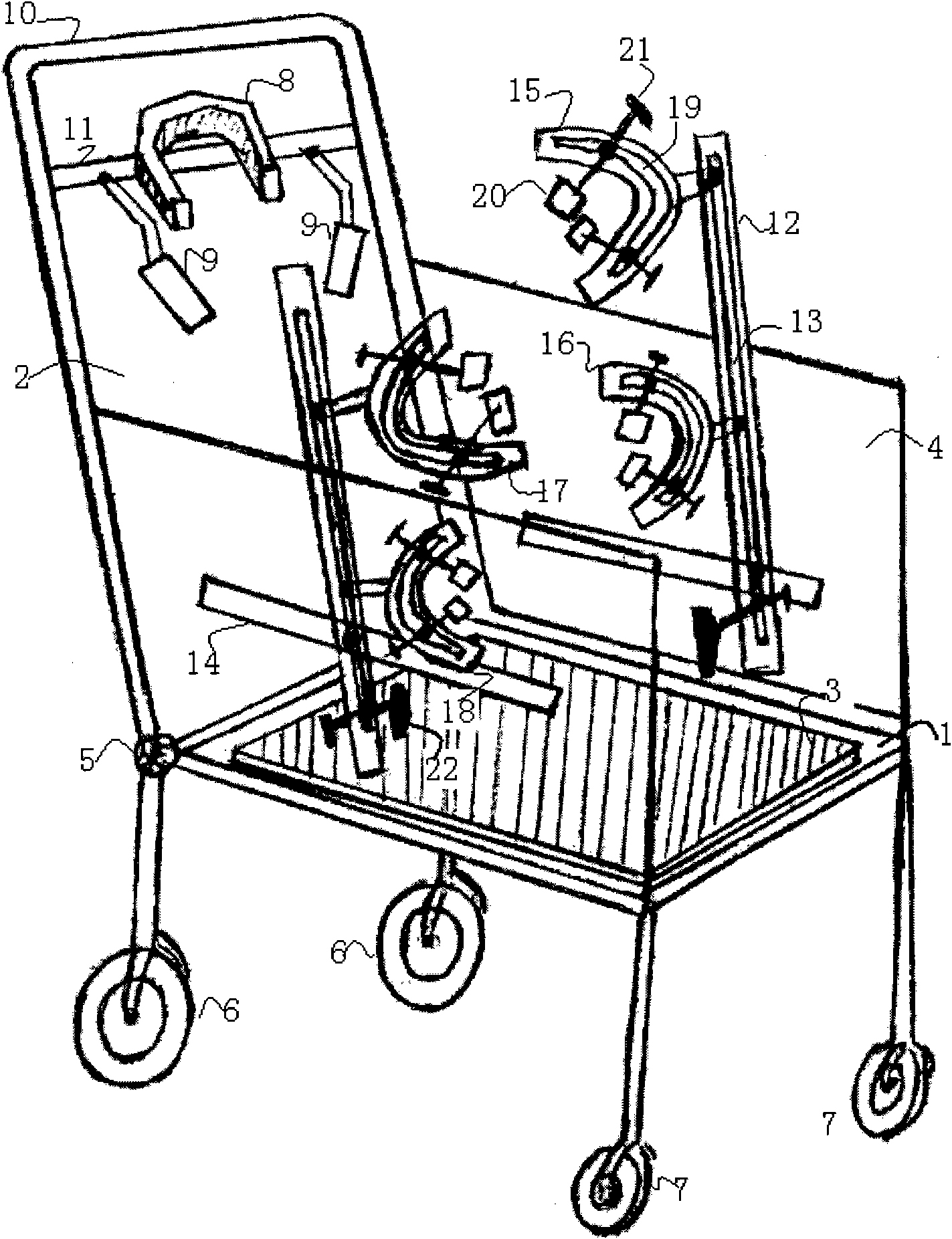 Measuring system for sitting-posture spine correction of cerebral palsy patients