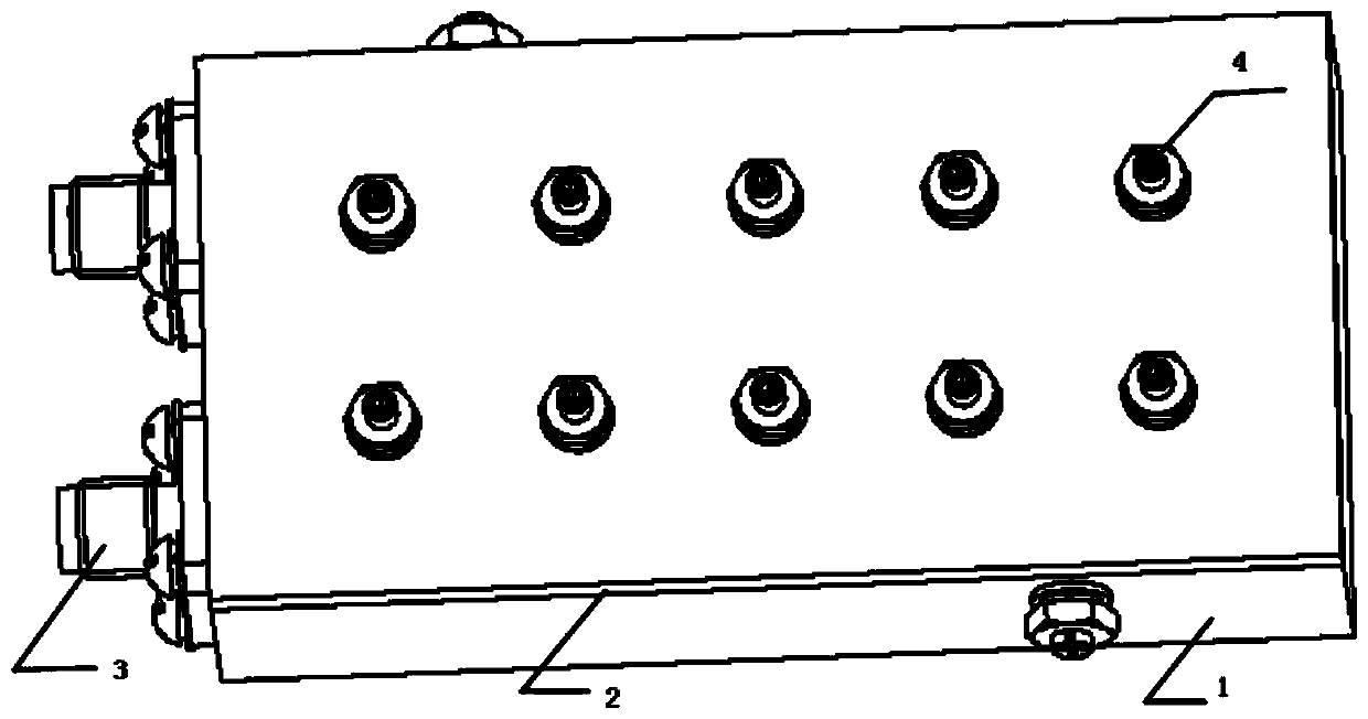 A te01-mode dielectric filter that is easy to process and debug