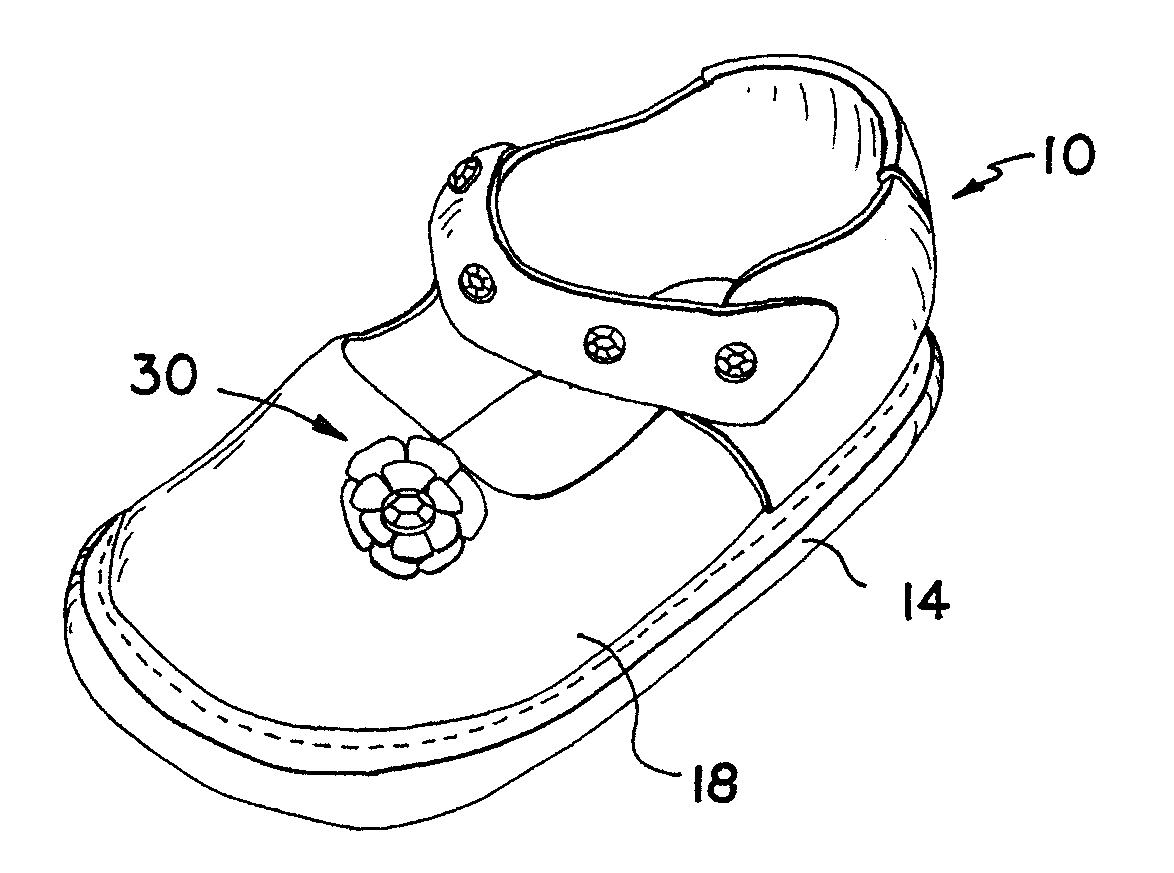 Elastic snap accessory system