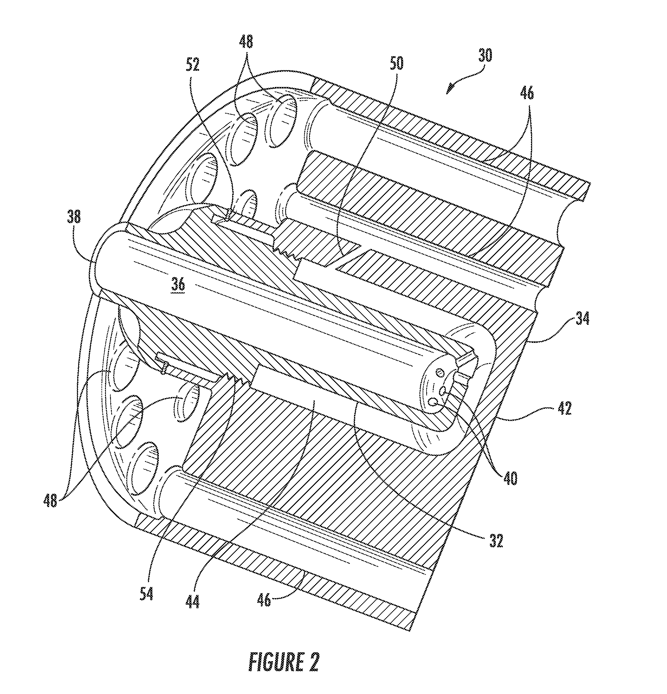 Apparatus and method for a fuel nozzle