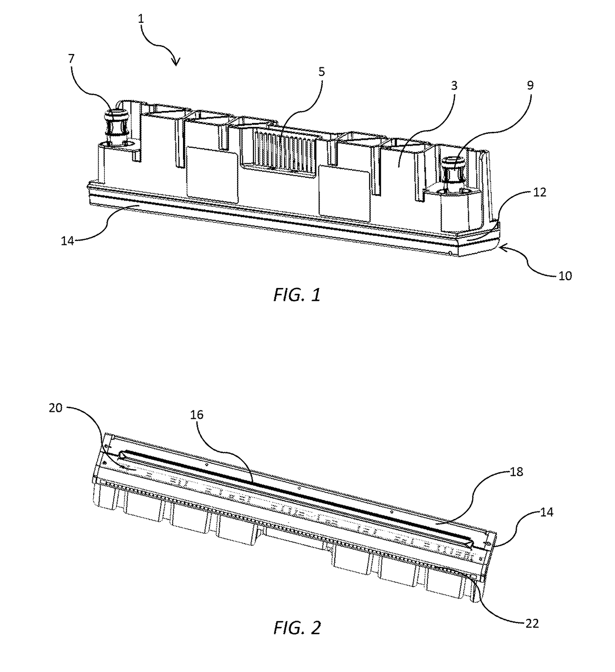 Inkjet printhead with bubble-venting cavities offset from fluid outlets