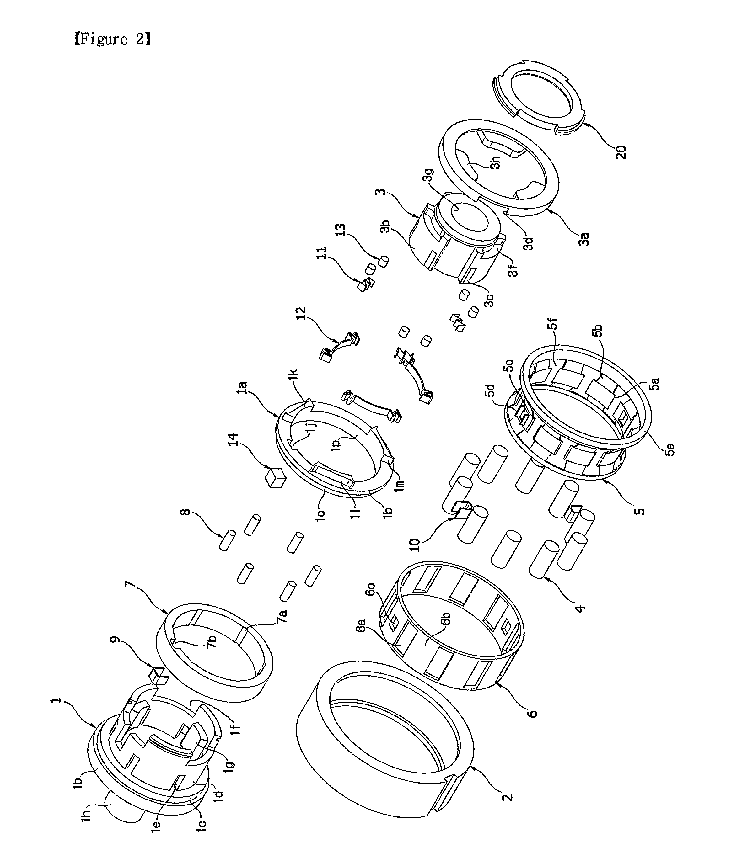 Reverse Input Prevent Clutch Bearing Assembly