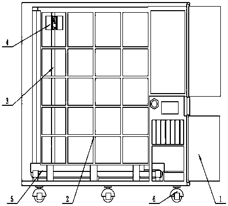 File cabinet with functions of automatic classification, storage and extraction