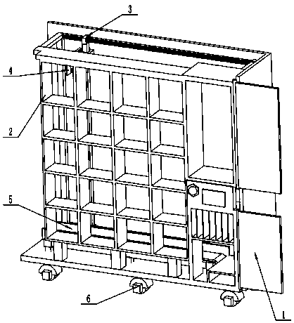 File cabinet with functions of automatic classification, storage and extraction