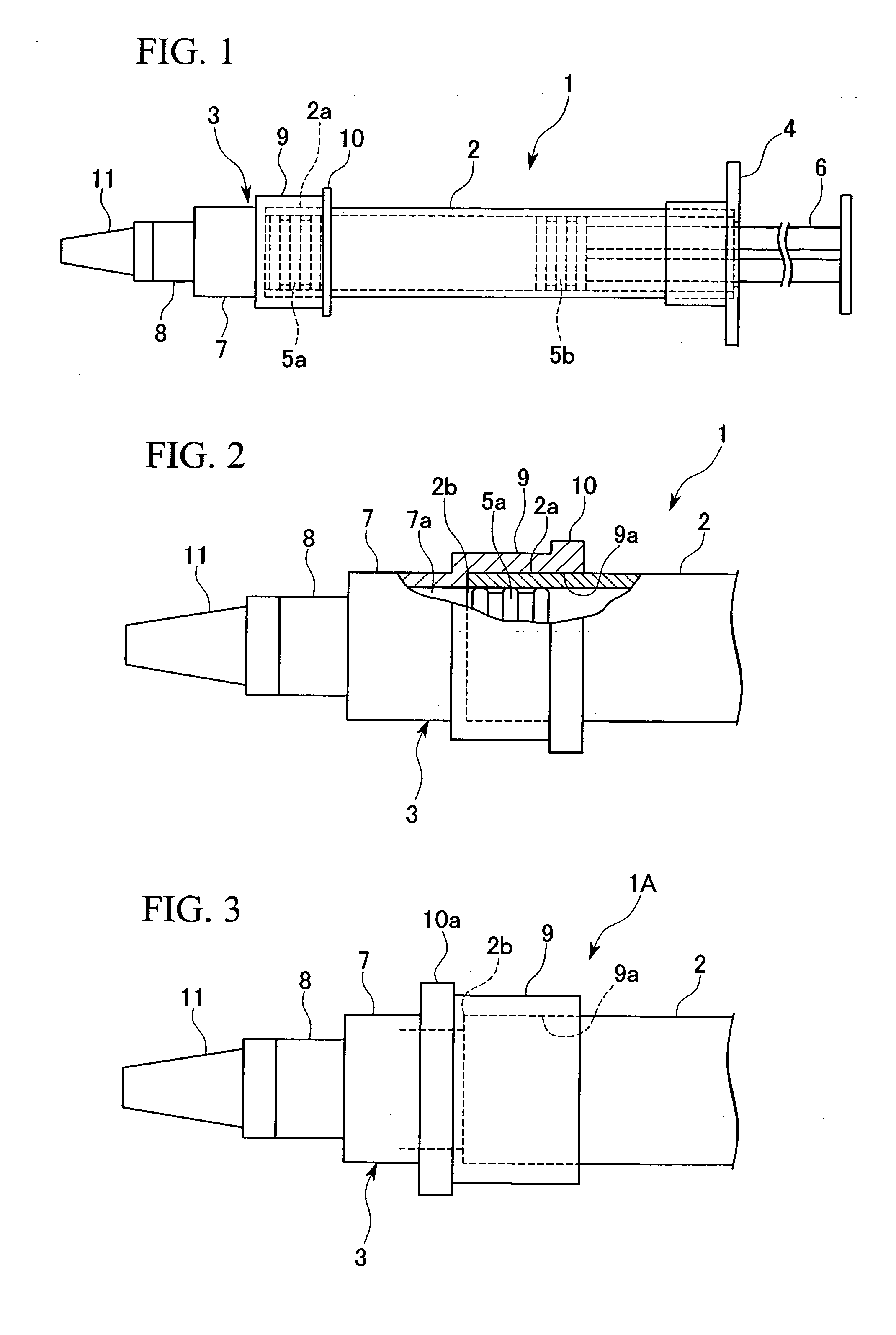 Combined container-syringe