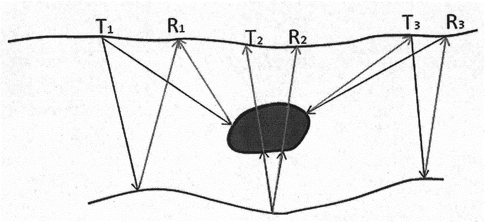 Tree root system detection method taking ground penetrating radar as tool